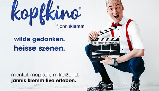 Jannis Klemm – kopfkino im thalhaus Theater Wiesbaden