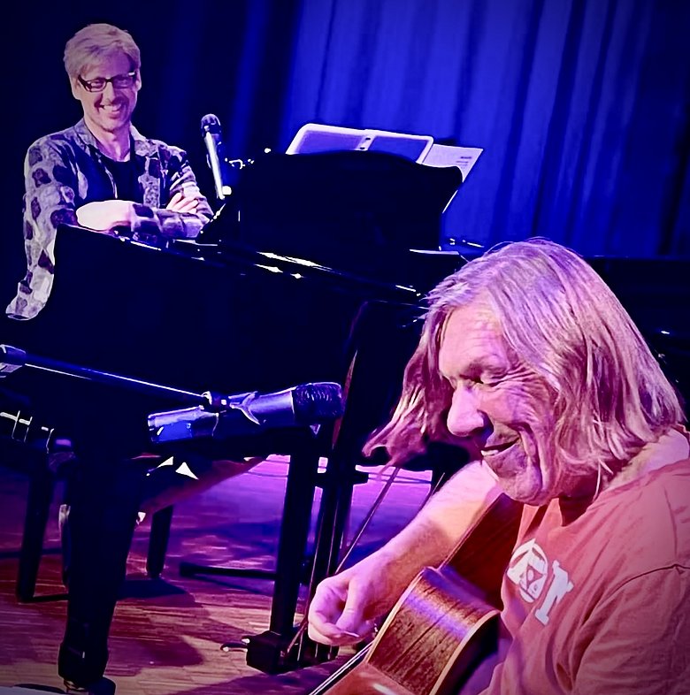 „Calling Mr. Vain“ – Nosie Katzmann und Daniel Helfrich unplugged im thalhaus Theater Wiesbaden