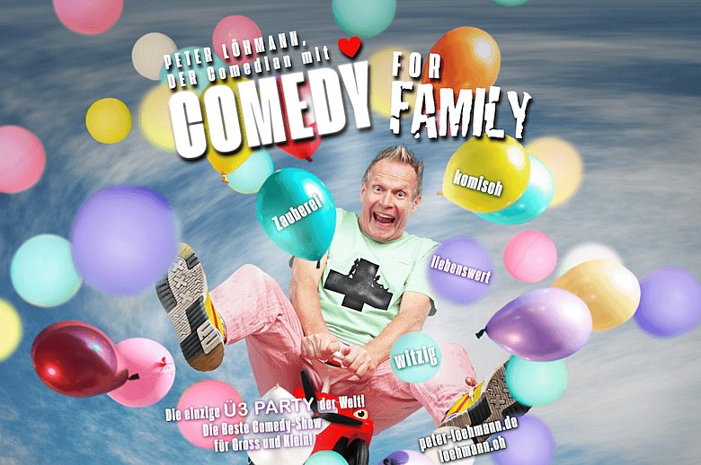 Peter Löhmann – Comedy for Family! – die zaubernde Show für Gross und Klein! im thalhaus Theater Wiesbaden
